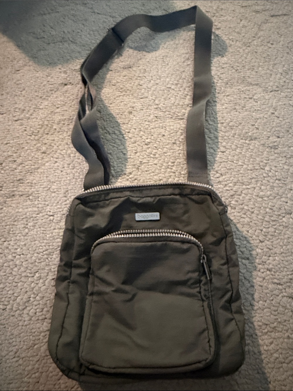 Baggallini Olive Green Crossbody Bag